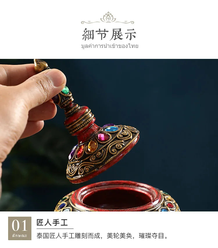Home decoration, living room, TV cabinet, entrance, light luxury handicrafts, exotic ornaments