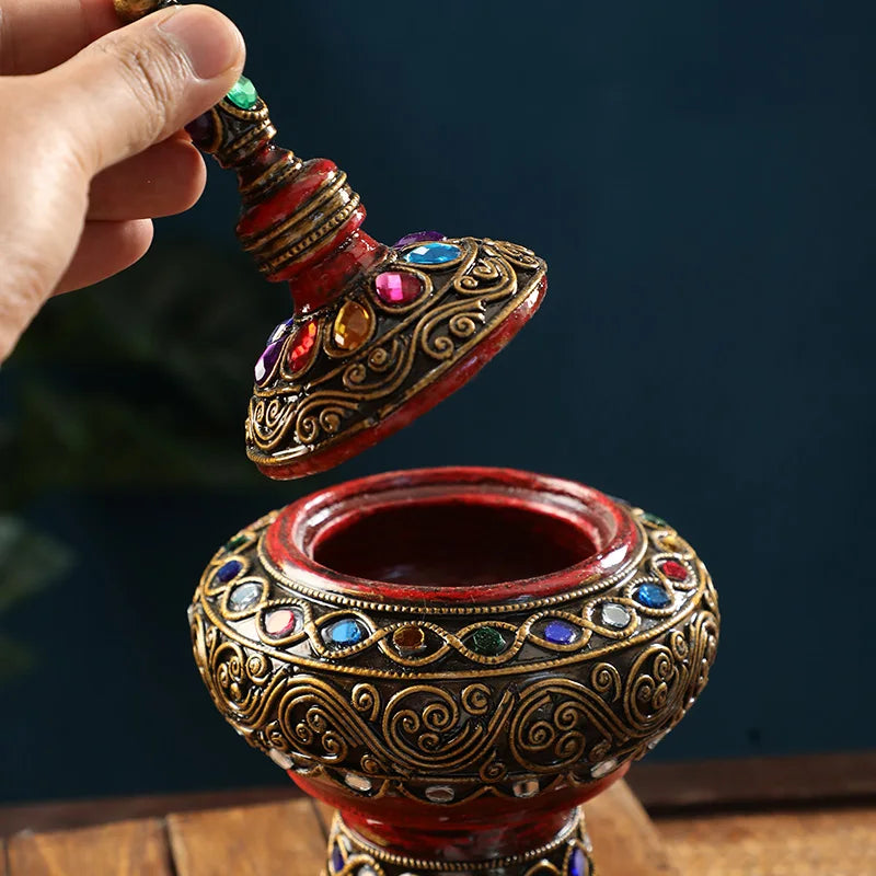 Home decoration, living room, TV cabinet, entrance, light luxury handicrafts, exotic ornaments
