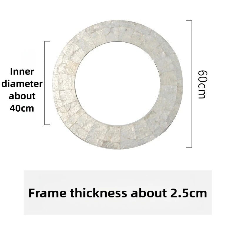 Wall Hanging Decorative Mirrors Living Room Glass Bedroom Decorative Mirrors Bathroom Aesthetics Makeup Mirror Room Decor