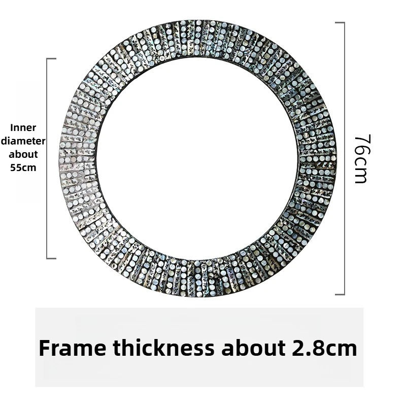 Wall Hanging Decorative Mirrors Living Room Glass Bedroom Decorative Mirrors Bathroom Aesthetics Makeup Mirror Room Decor