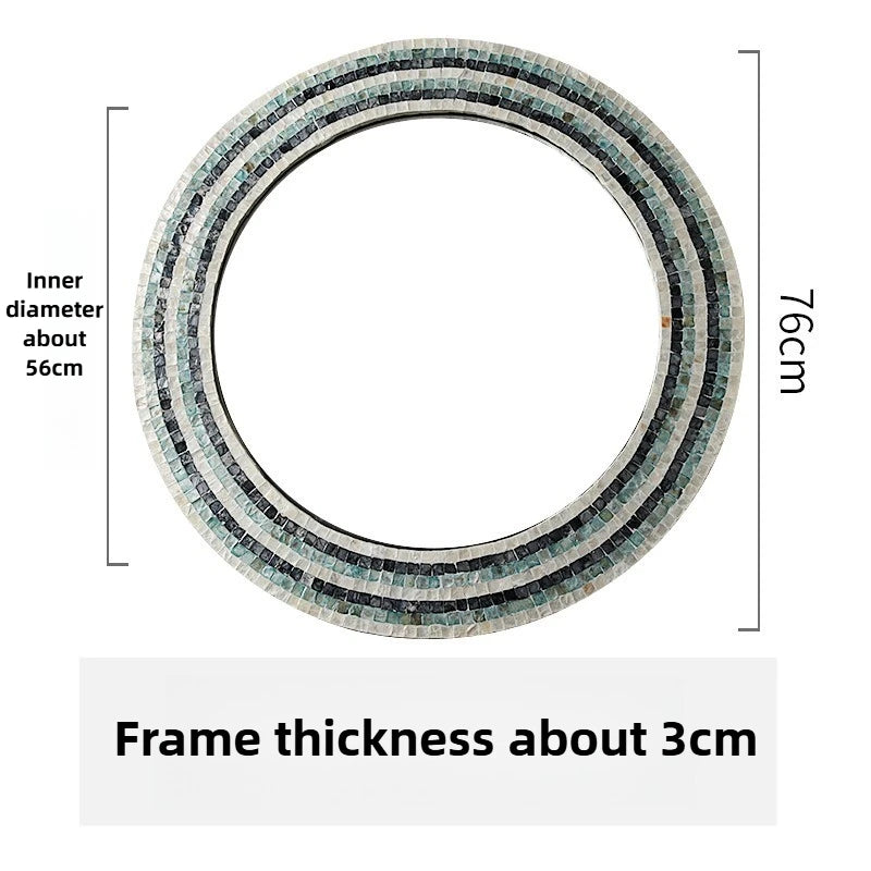 Wall Hanging Decorative Mirrors Living Room Glass Bedroom Decorative Mirrors Bathroom Aesthetics Makeup Mirror Room Decor