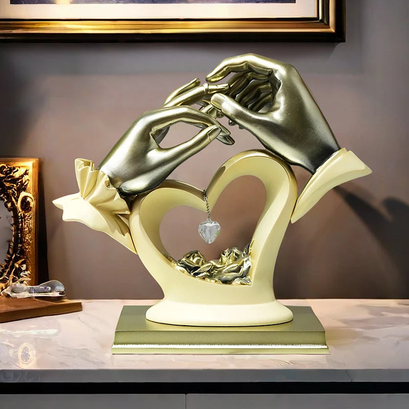 Creative Love Ornament Festival celebration Wedding Gift Crafts home desk decoration accessories living room Desktop ornament