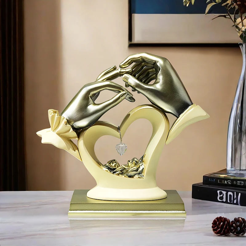 Creative Love Ornament Festival celebration Wedding Gift Crafts home desk decoration accessories living room Desktop ornament