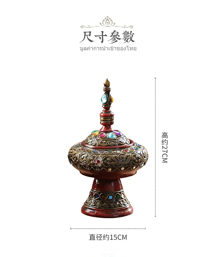 Home decoration, living room, TV cabinet, entrance, light luxury handicrafts, exotic ornaments