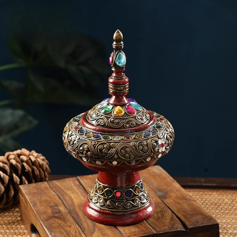Home decoration, living room, TV cabinet, entrance, light luxury handicrafts, exotic ornaments