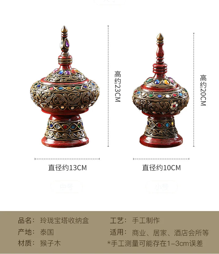 Home decoration, living room, TV cabinet, entrance, light luxury handicrafts, exotic ornaments