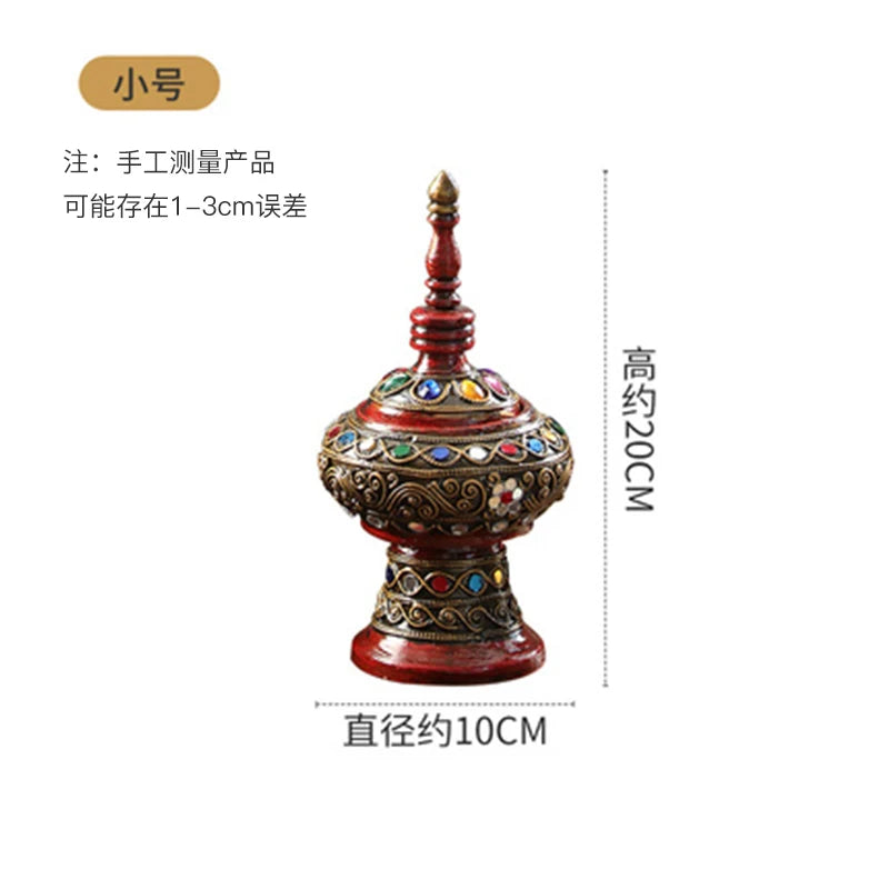 Home decoration, living room, TV cabinet, entrance, light luxury handicrafts, exotic ornaments