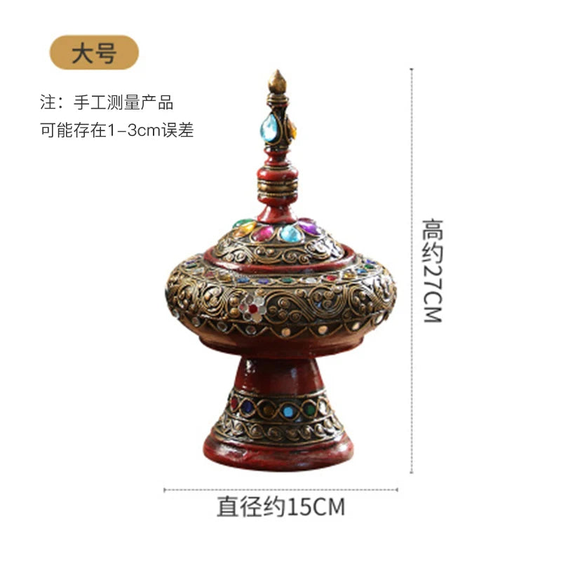 Home decoration, living room, TV cabinet, entrance, light luxury handicrafts, exotic ornaments